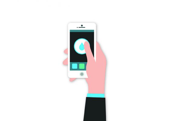 Phone-and-Hand-Vector