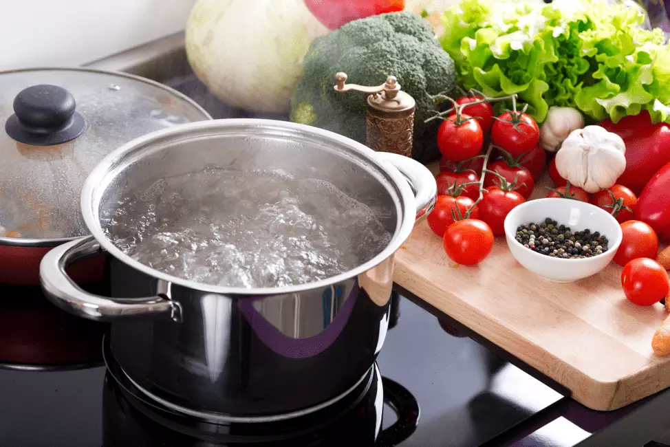 Nấu ăn bằng nước mềm tốt hơn nước cứng