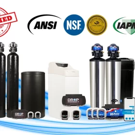 Những thiết bị làm mềm nước, thiết bị lọc nước được chứng nhận bởi các hiệp hiệp về nước sạch