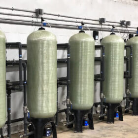 Thiết bị làm mềm nước cho trang trại bò sữa