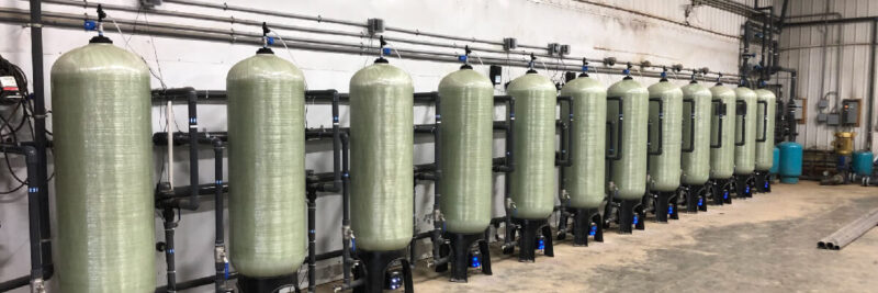 Thiết bị làm mềm nước cho trang trại bò sữa