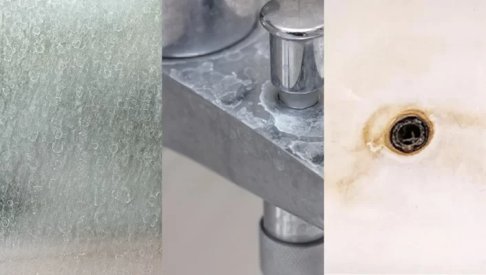 Vệt nước cứng trông như thế nào