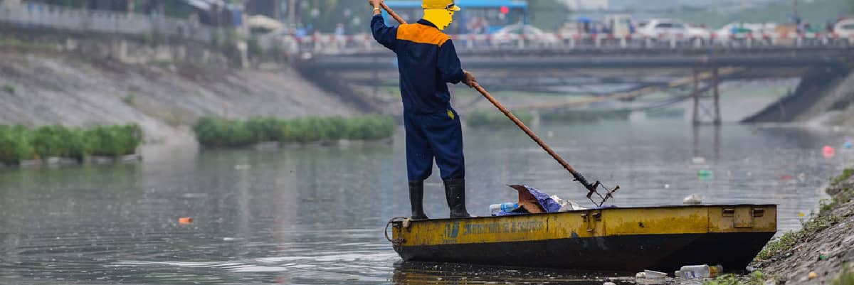 O nhiễm nguồn nước và chất lượng hồ