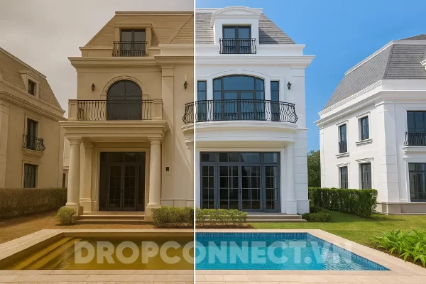 Cách chọn lọc tổng phù hợp cho biệt thự và nhà phố