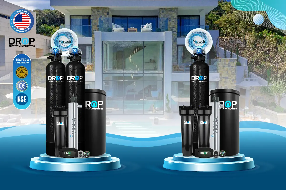 DROP CBF48PQ / SCi48PQ – Bộ đôi lọc tổng lý tưởng cho biệt thự 3–5 phòng tắm