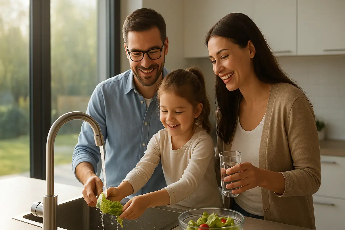 DROP - Hệ thống lọc tổng Mỹ tốt nhất cho gia đình hiện đại