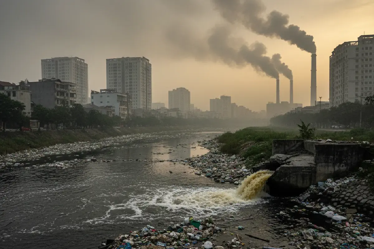 Ô nhiễm nước & không khí: Ẩn họa suy giảm sinh lý nam giới