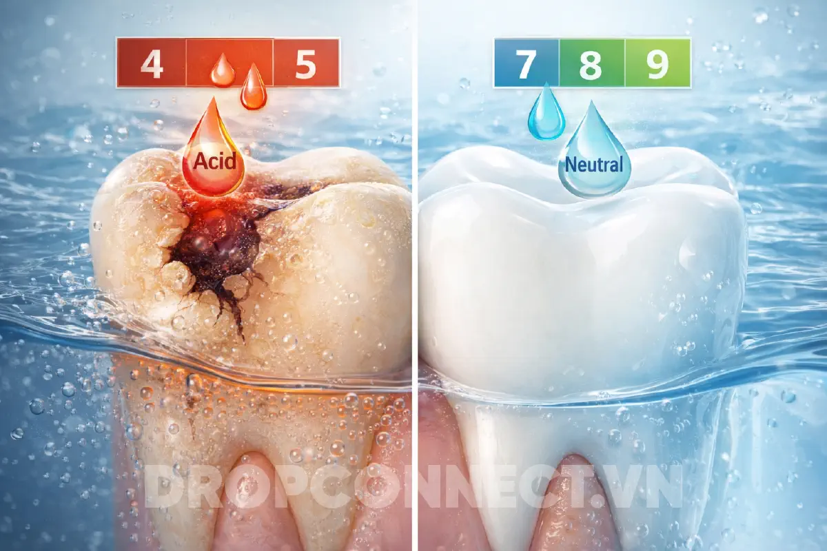 pH Nước Uống Có Gây Sâu Răng? Sự Thật Ít Ai Biết