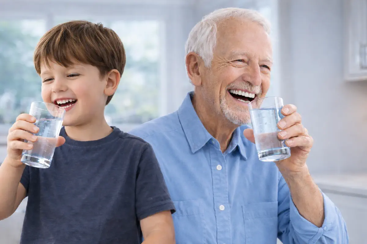 Trẻ em - người lớn tuổi nên uống nước gì để bảo vệ răng miệng lâu dài?