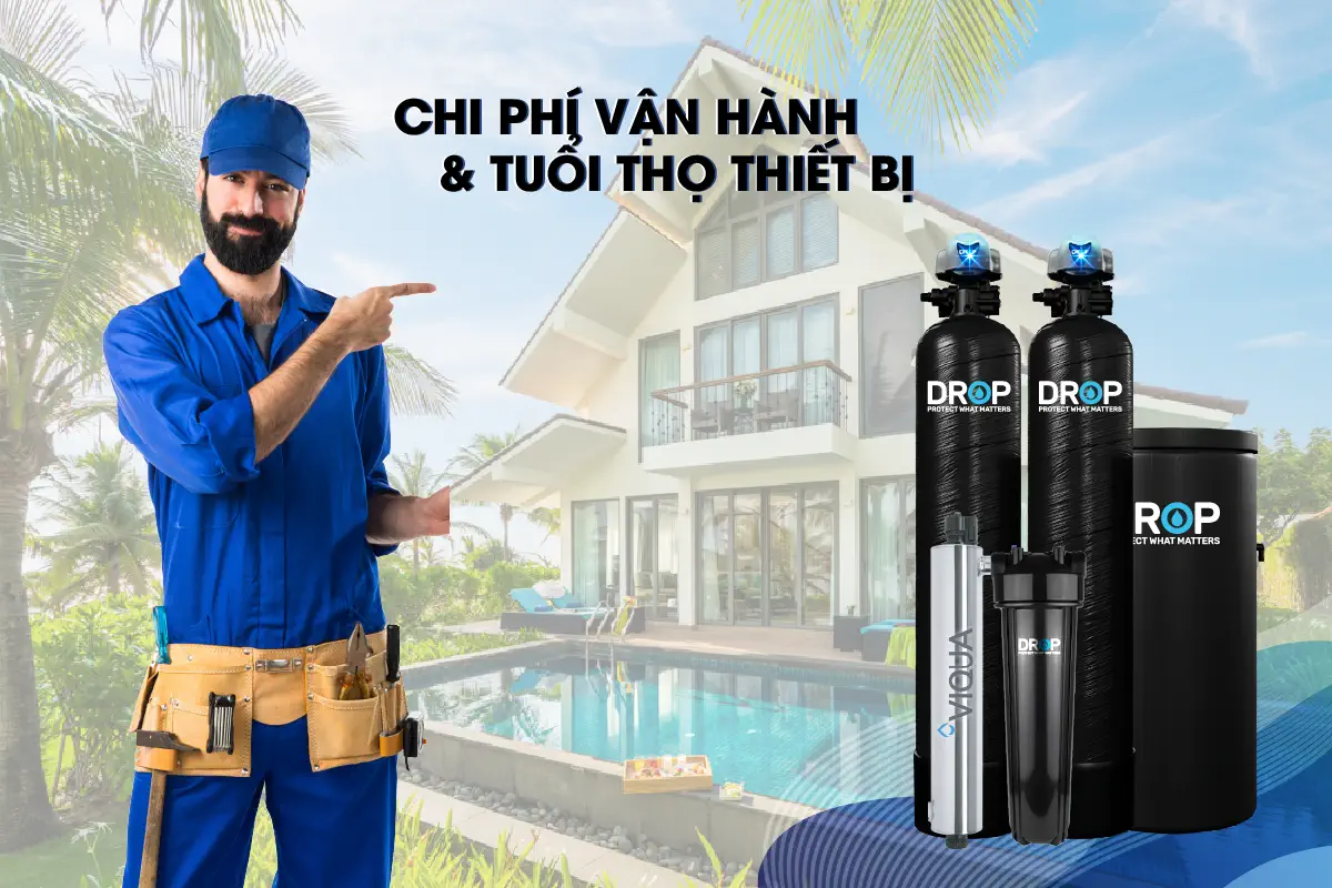 Chi phí vận hành & tuổi thọ thiết bị biệt thự: Giải pháp tối ưu 2026