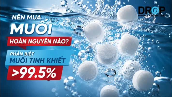 Nên mua muối hoàn nguyên nào? Phân biệt muối tinh khiết >99.5%
