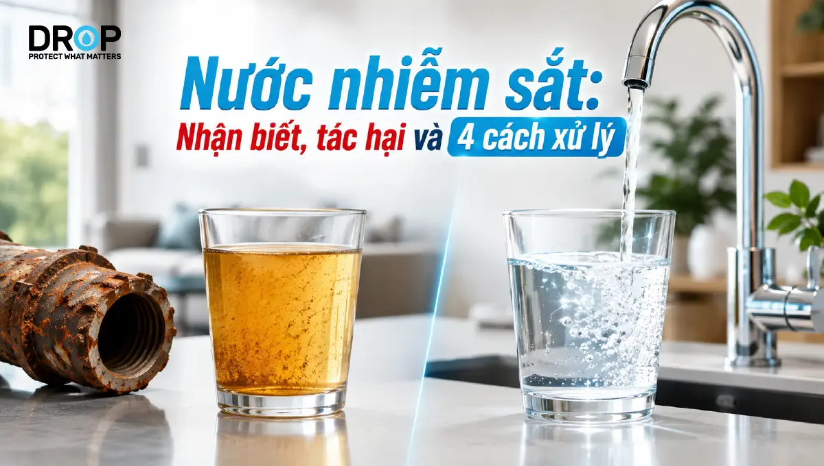 Nước Nhiễm Sắt: Nhận Biết Và 4 Cách Xử Lý Hiệu Quả