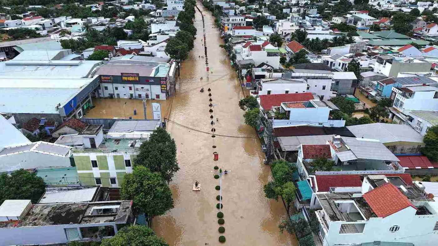 Sự cố lũ lụt tại Nha trang 2025
